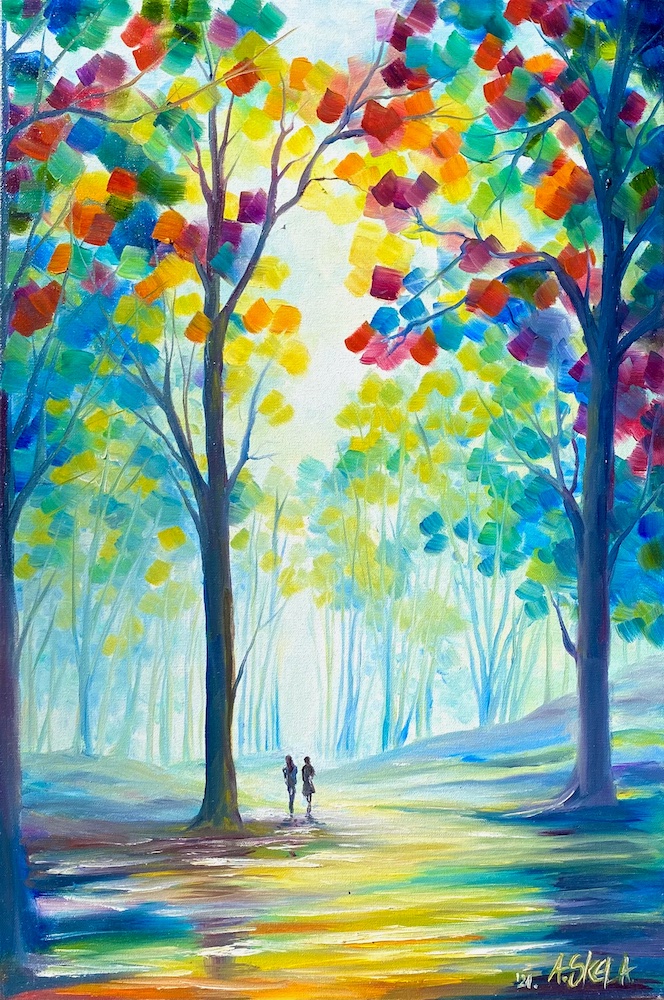 60x80 cm, Öl auf Leinwand, VERKAUFT